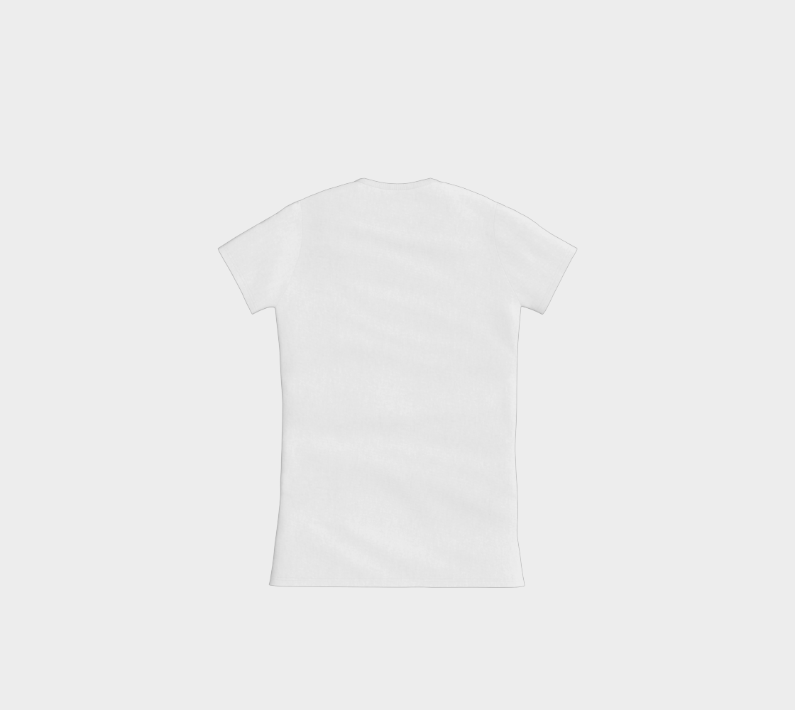Adonay White Front Print